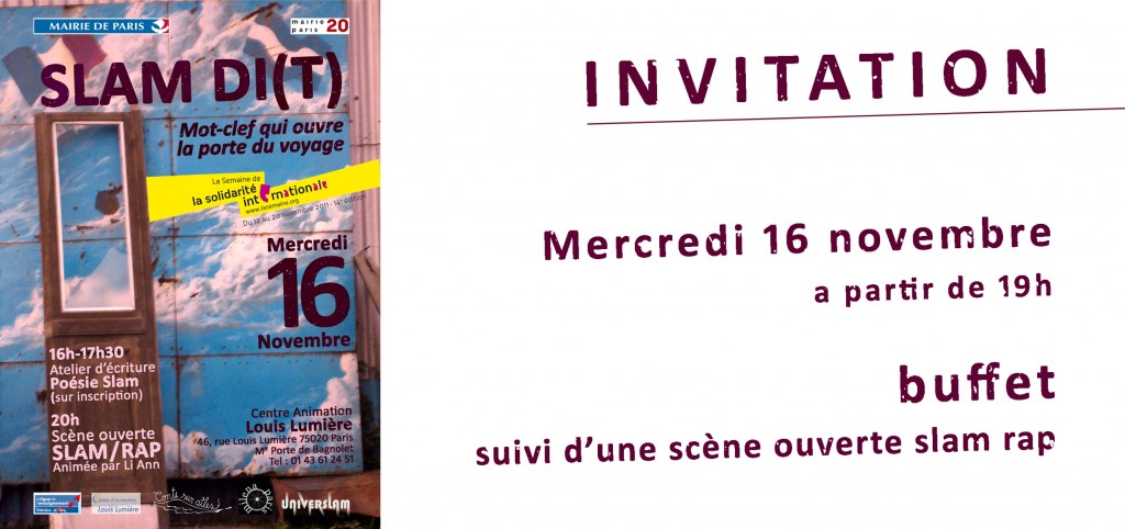 invitation slam dit